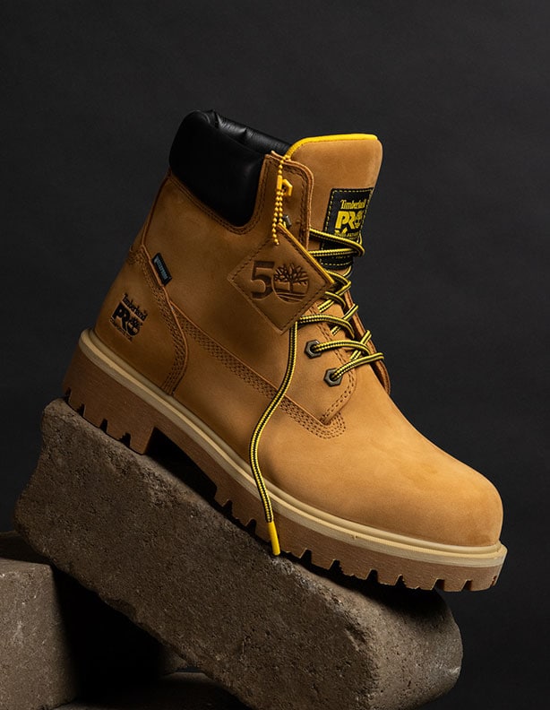 50 YEARS OF DEDICATION. MORE THAN JUST BOOTS. A TRIBUTE TO HARD WORK.
